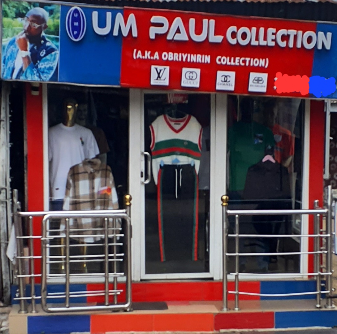 UM. PAUL Collections(Men's Wear) Banner