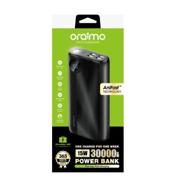 New Age FC30 30000mAh Power Bank - TWO WEEKS Power